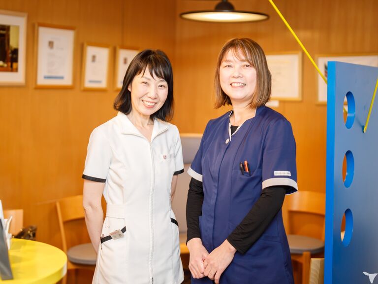 優しい先輩スタッフ
