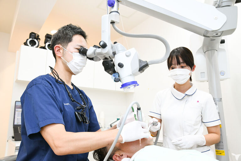 しっかりと治療時間を確保