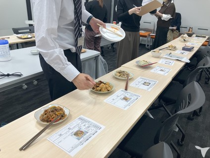 試食会風景