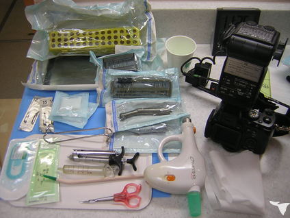 歯周外科治療準備