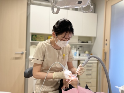 お仕事中
