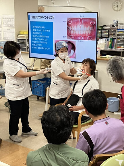 協力施設スタッフへの研修