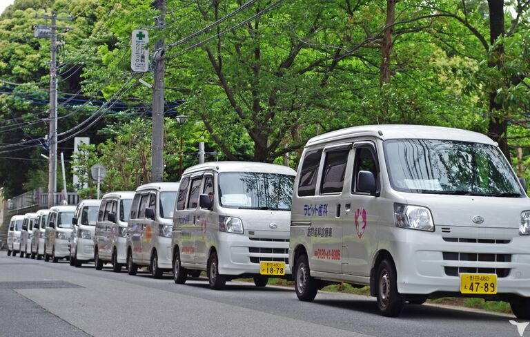 訪問車輌