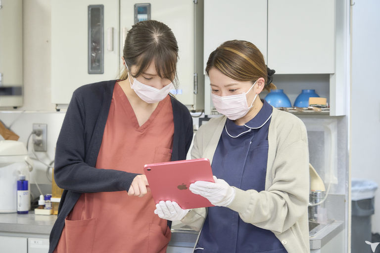 スタッフ打ち合わせの様子