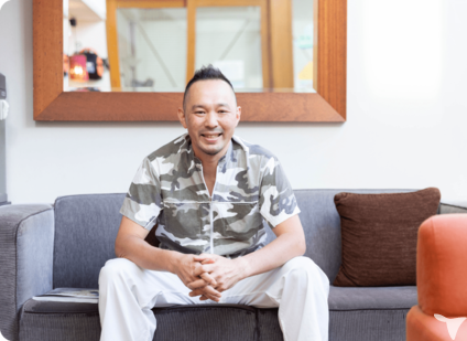 理事長の椎名です