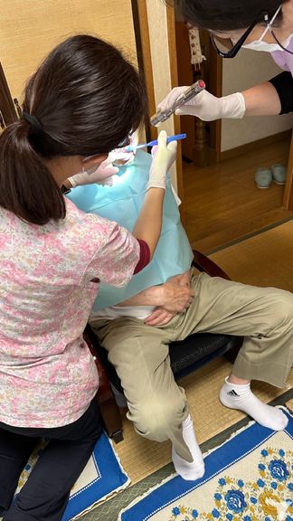 訪問現場DH