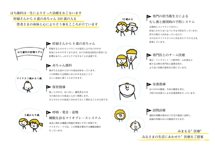 はち歯科の”診療モデル”