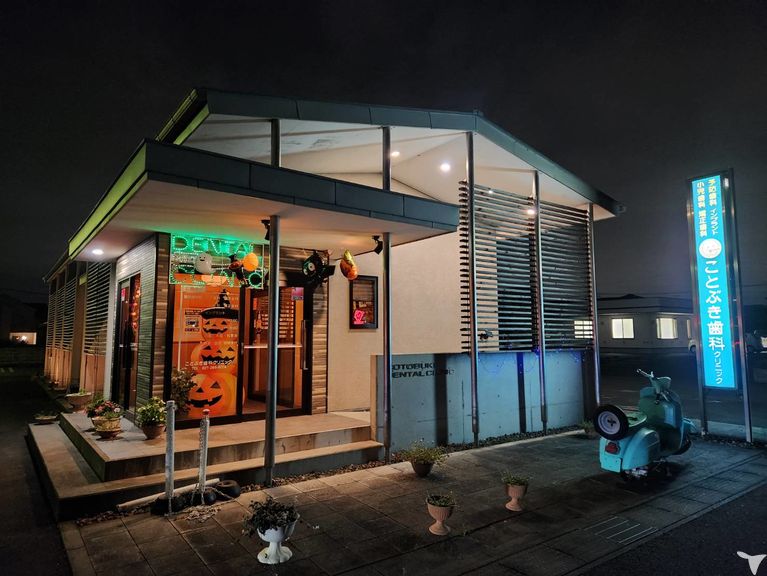 ハロウィンの時の装飾