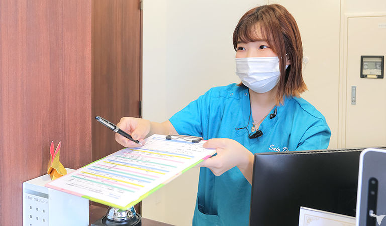 医院の顔になって下さい！