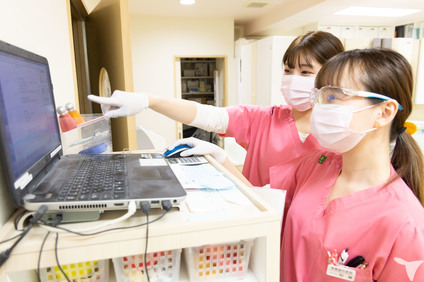 診療補助が主なお仕事