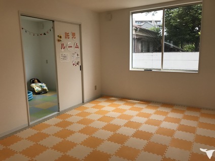 院内託児施設を完備
