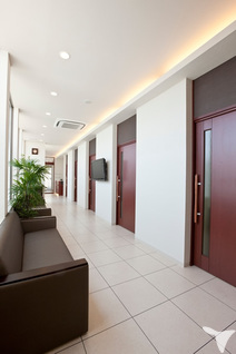 患者と動線分離トイレも別