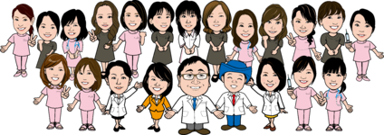 スタッフ似顔絵1