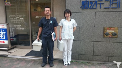 訪問歯科にも行きます！
