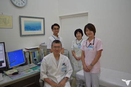 診察室内です