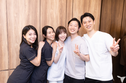 尊敬し合える仲間たちと