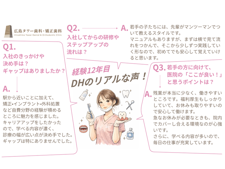 広島タワー歯科・矯正歯科の歯科衛生士求人の画像（2枚目）