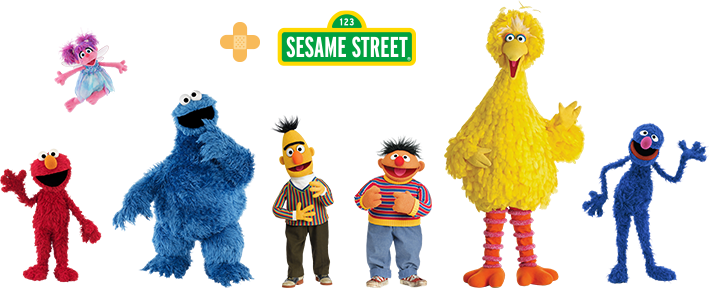 セサミストリートメンバー
