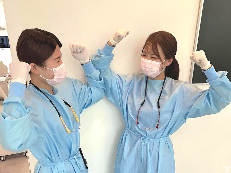 明るい雰囲気の職場です