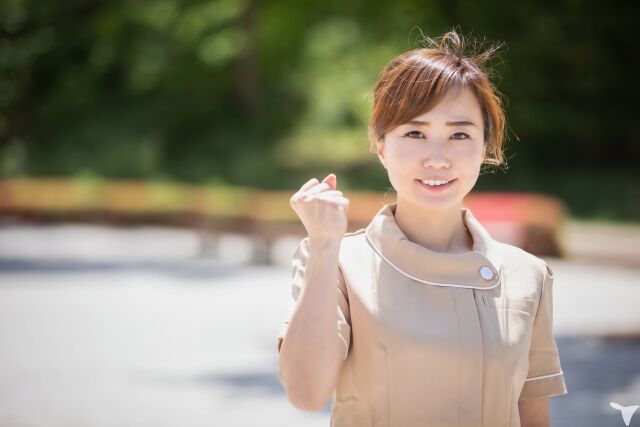 記念撮影！真面目顔！