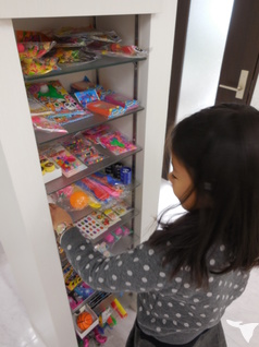 お子様の治療後のおみやげ