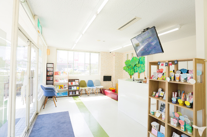 日当たりよく明るい院内