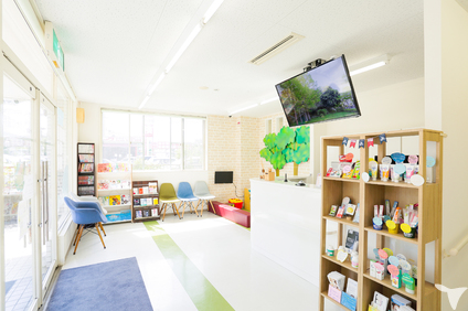 日当たり良く明るい院内