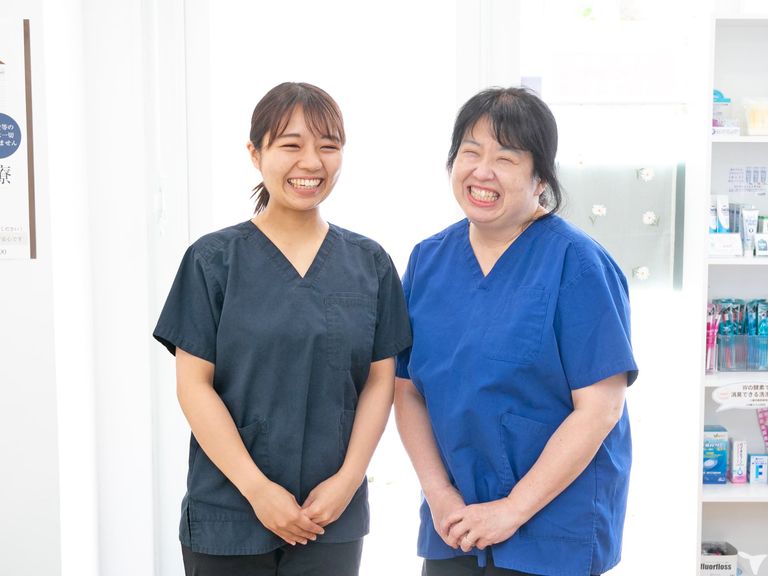 優しい先輩スタッフ