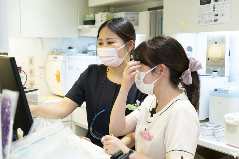 頼れるスタッフが嬉しい