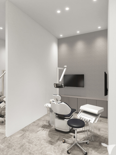 診療室　半個室