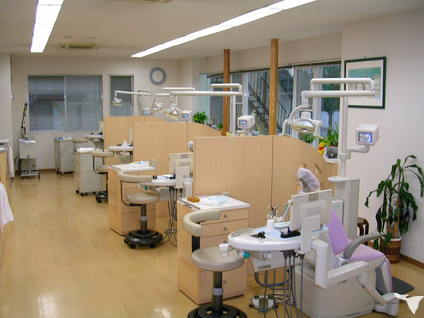 診療室内部