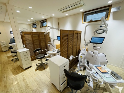 清潔な治療室です