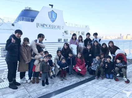 忘年会の様子です。