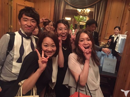 リッツカールトンで謝恩会