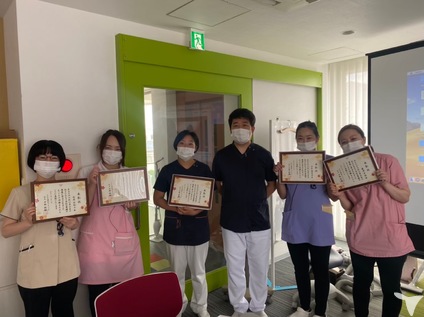 ５年継勤表彰式です！！