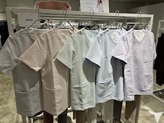 ジェラートピケ、水色