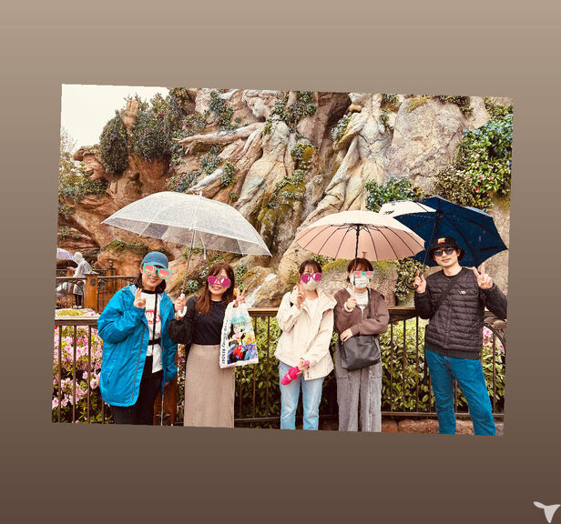 Disneyに行きました