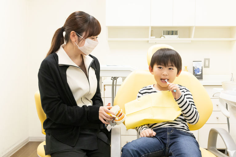 ■ お子様の患者様多数