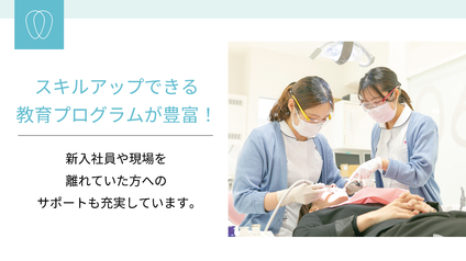 新卒、ブランクも心配なし