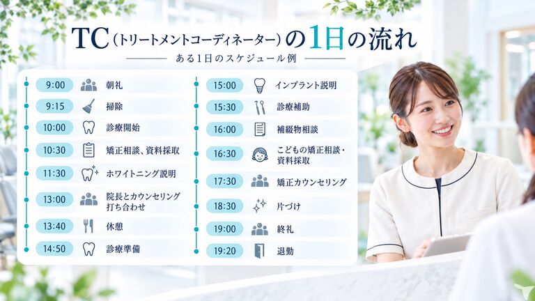 TCの1日をご紹介