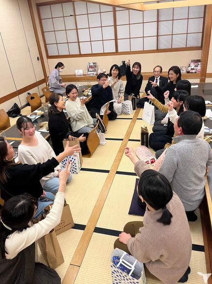 忘年会での様子