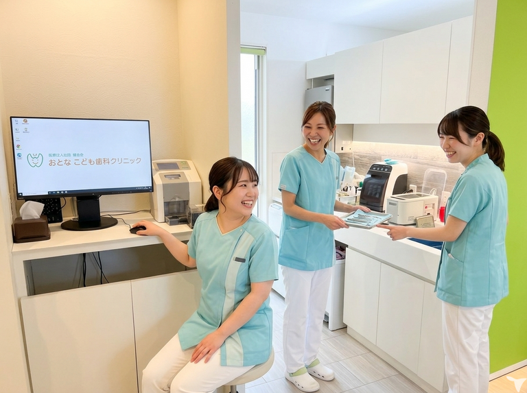 医療法人蕗弘会　おとな　こども歯科クリニックの歯科衛生士求人の画像（3枚目）