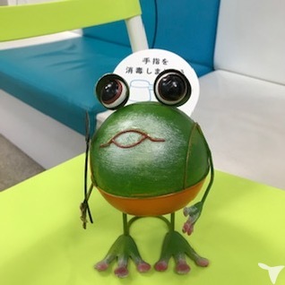 感染対策しっかりと。
