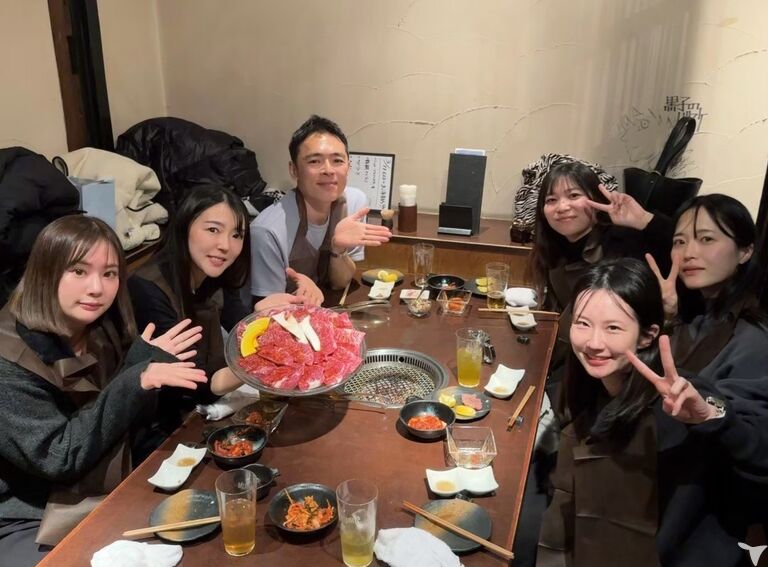 焼肉で元気をつけます