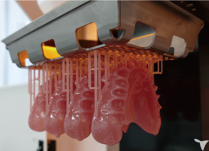 3Dプリンターによる義歯