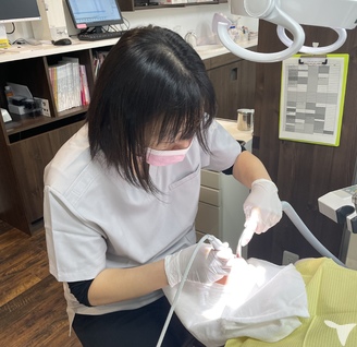 ゆったりとした診療室時間