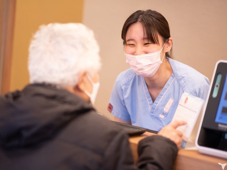 明るい雰囲気の職場です