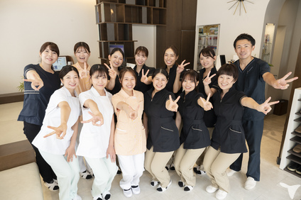 チームで働いています！