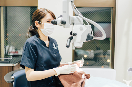 マイクロでの精密根管治