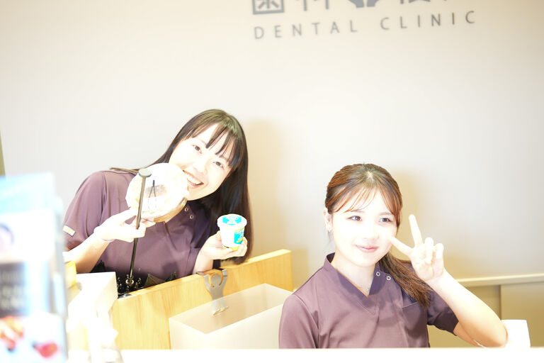 スタッフ皆仲良しです